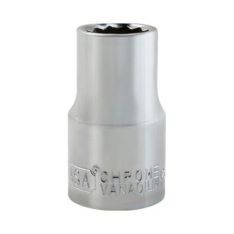 DADO CROMADO 1/2’’ 15MM CRV KM-812 – KAMASA