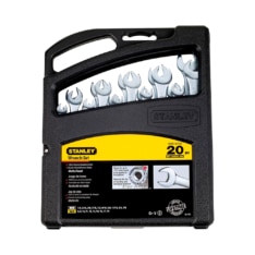LLAVES MIXTAS 1/4’’ A 7/8’’ 20 PIEZAS MM Y PULGADAS 85-783 – STANLEY