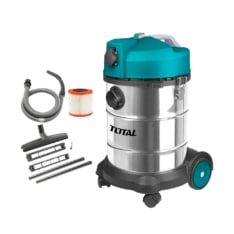 ASPIRADORA ELECTRICA 1400W 30LT TANQUE D/METAL #TVC14301 – TOTAL