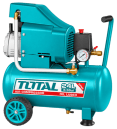 COMPRESORA DE AIRE 24 LITROS / 2.0HP (#TC202416-5) – TOTAL