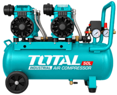 COMPRESORA DE AIRE 50 LITROS SILENCIOSA 3.5HP (#TCS2240508-5) – TOTAL