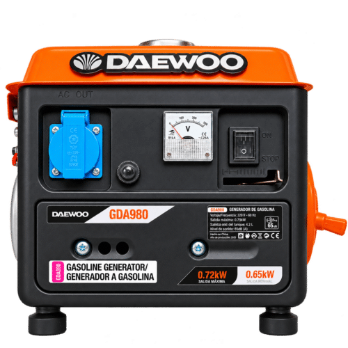GENERADOR ELECTRICO PORTATIL 720W #GDA980 – DAEWOO