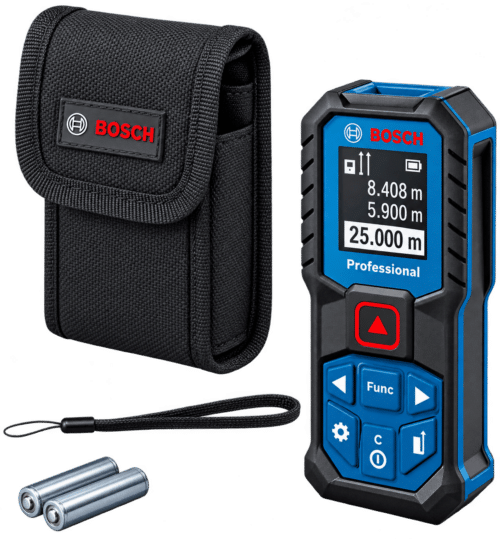 MEDIDOR LASER C – ROJO DISTANCIA 50MTS (#GLM 50-22) – BOSCH