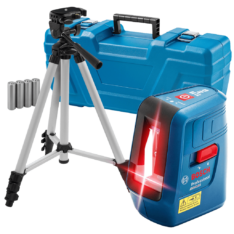 NIVEL LASER 15MTS NIVELOX 3 LINEAS CON TRIPODE (#GLL3X) – BOSCH