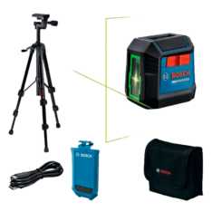 NIVEL LASER VERDE 20M #GLL2XG LI + TRIPODE #BT120 – BOSCH