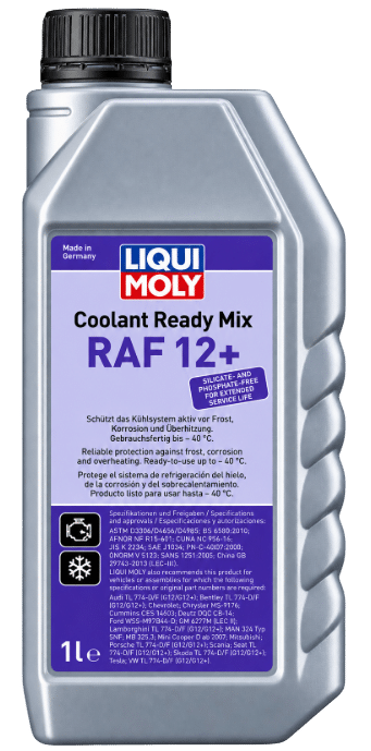 REFRIGERANTE COOLANT READY MIX RAF 12+(1 LITRO) #LM6924 – LIQUI MOLY