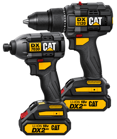 TALADRO 18V + ATORNILLADOR DE IMPACTO 200NM + MALETIN + 2 BATERIAS 2.0AH pr07495