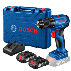 TALADRO ATORNILLADOR INALAMBRICO 18V 2BAT. + CARGADOR (#GSR 185-LI) – BOSCH