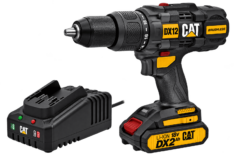 TALADRO PERCUTOR ATORNILLADOR BRUSHLES 65NM 18V ( DX1120K ) + 1 BATERIA 2.0AH + CARGADOR ( DXK904 ) – CAT