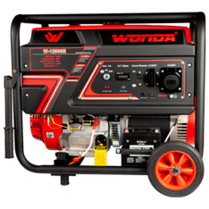 GENERADOR GASOLINERO CON ARRANQUE ELECTRICO/ PANEL DIGITAL W-12000E (9500W) 220V 60HZ – WONDA