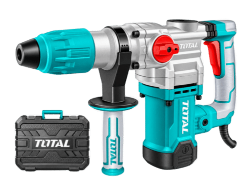 ROTOMARTILLO SDS MAX 1600W CACCESORIOS + 4 BROCAS #TH1163855 – TOTAL