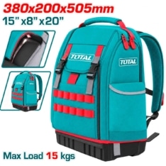 MOCHILA PORTA HERRAMIENTAS PESADA – TOTAL